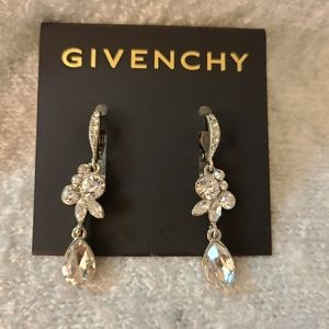Prom, Givenchy Crystal Cluster Double Drop Earri…